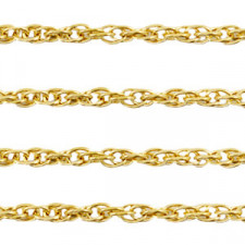 Stainless steel 6mm belcher chain Gold
